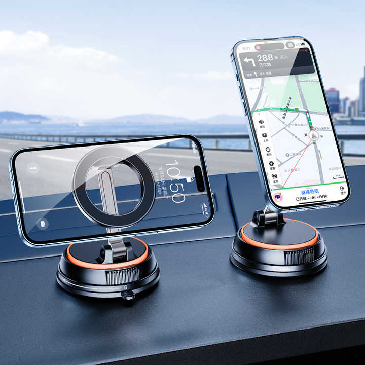 NNEDSZ 360 Degree Rotating Magnetic Phone Holder - Strong Suction and Stable Design